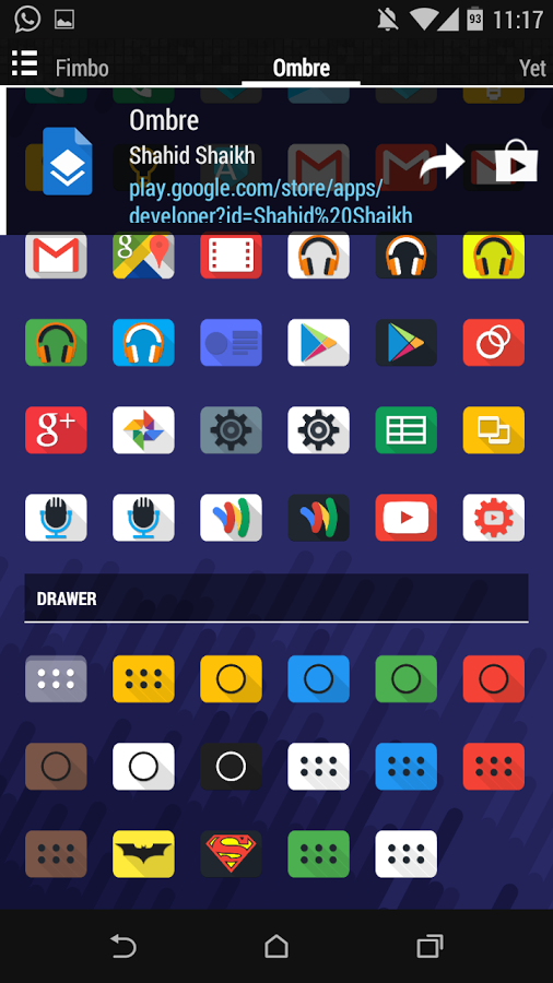 Ombre - Icon Pack