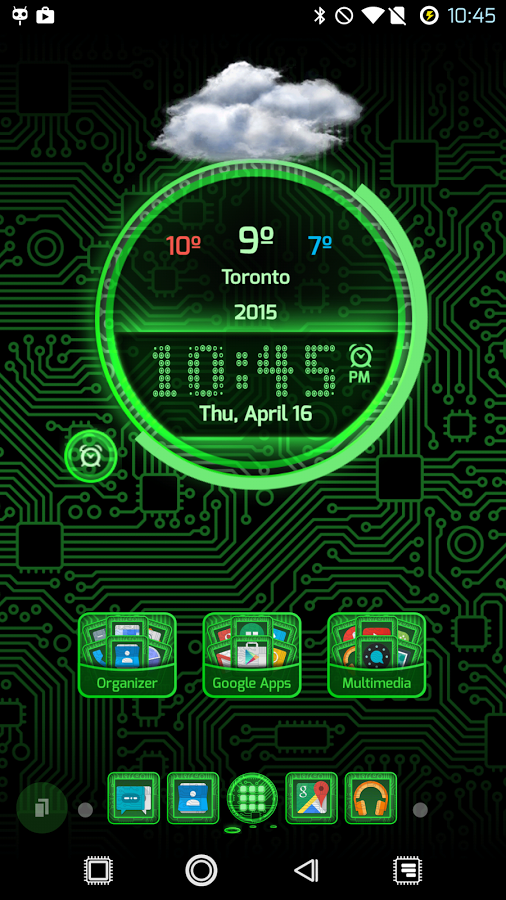 PCB Green ⁞ TSF Shell 3 Theme