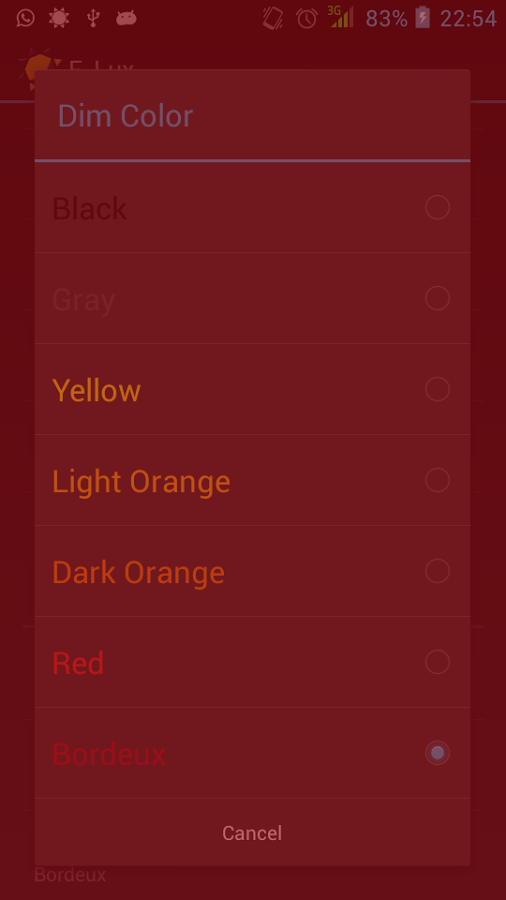 Screen Brightness Control