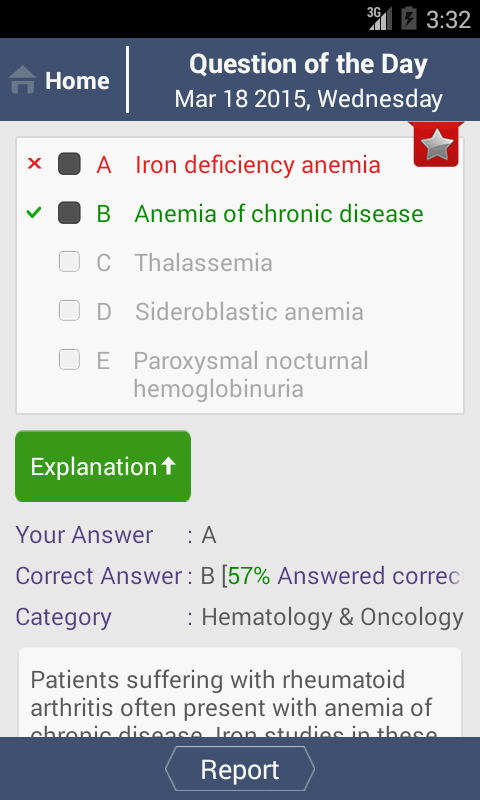 Step 1 Question of the Day