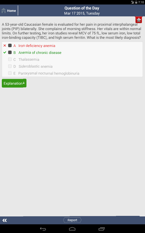 Step 1 Question of the Day