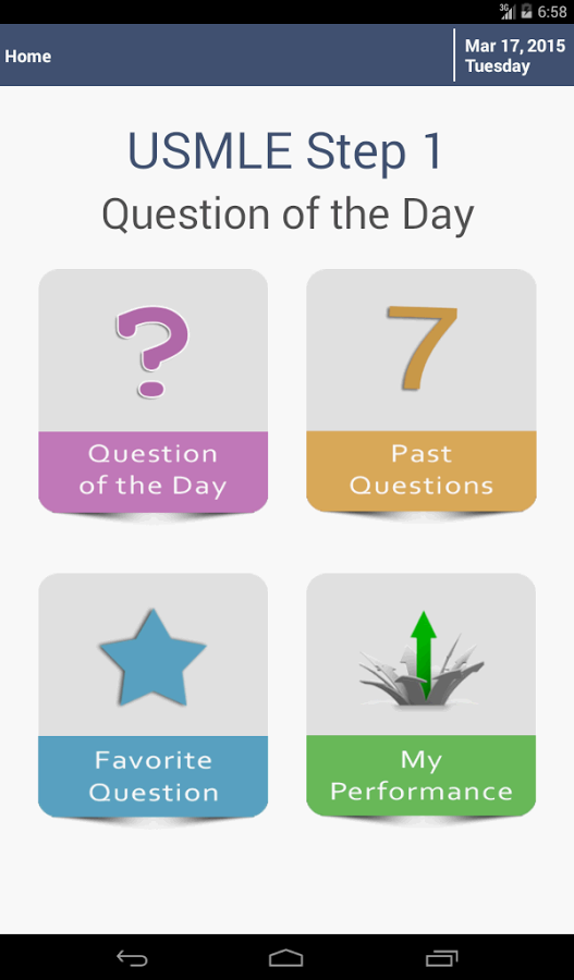 Step 1 Question of the Day