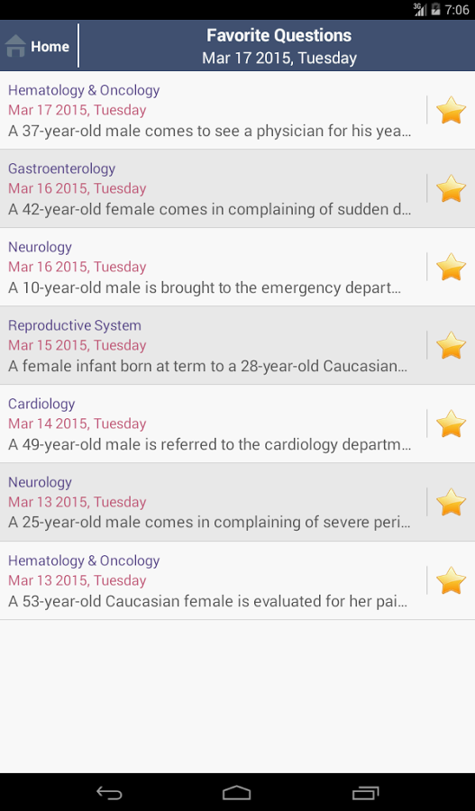 Step 1 Question of the Day