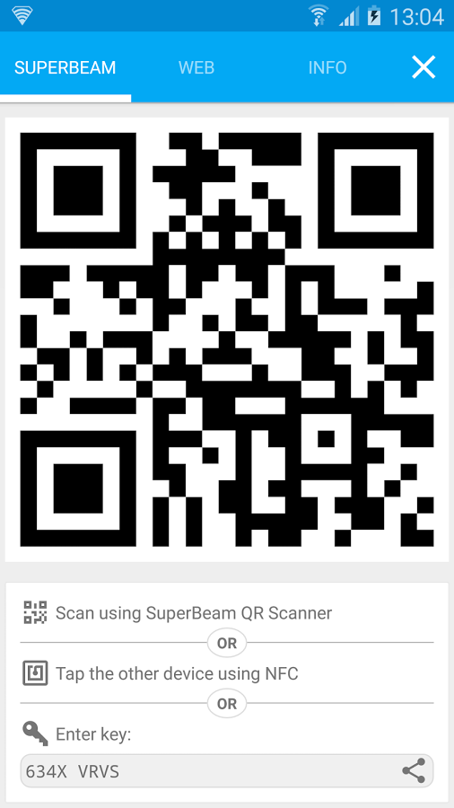 SuperBeam | WiFi Direct Share