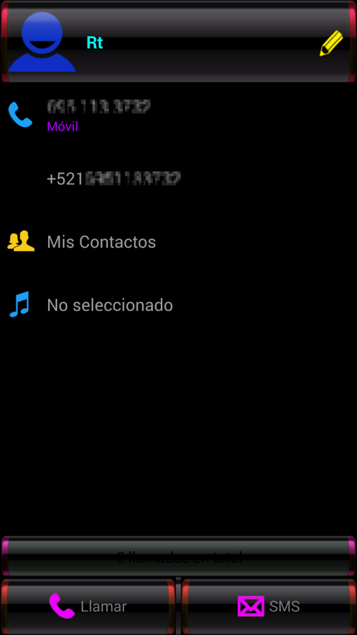 THEME BLACK COLORS EXDIALER