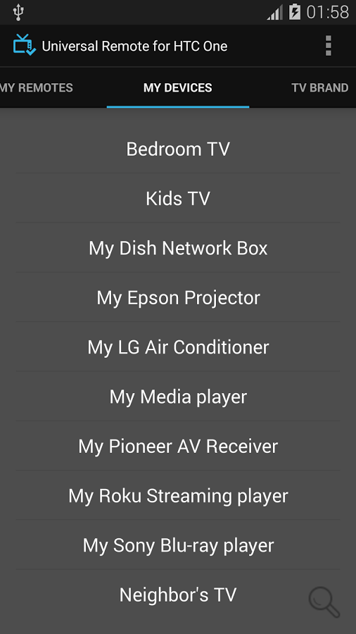 Universal Remote for HTC One