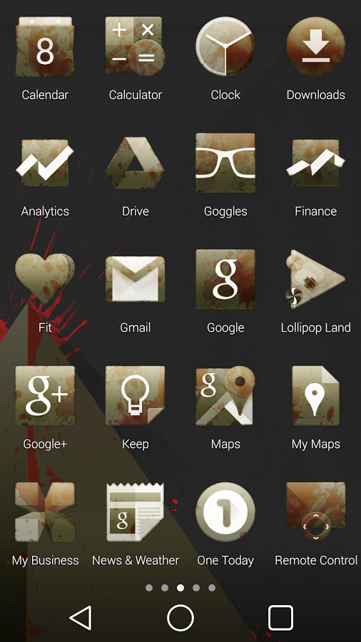 Zombie - Icon Pack Theme