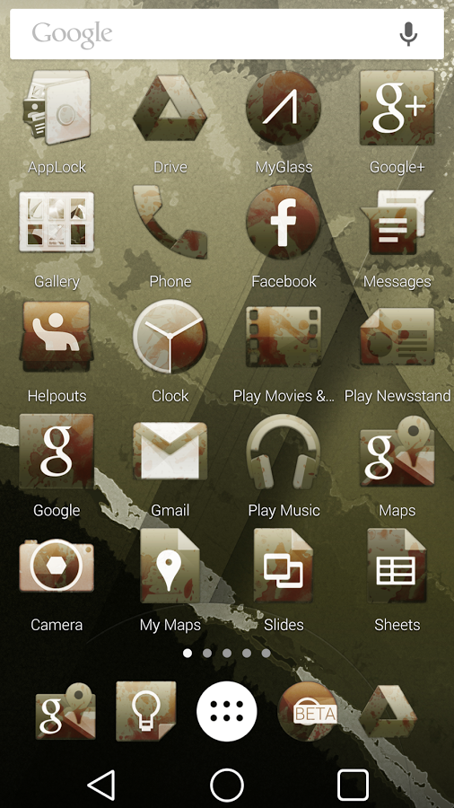 Zombie - Icon Pack Theme