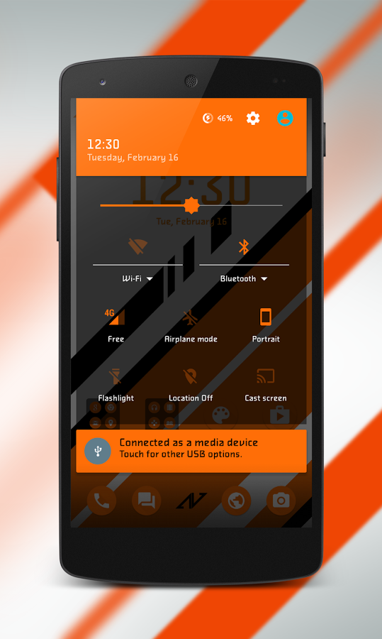 Asiimov Dark CM13 CM12 Theme