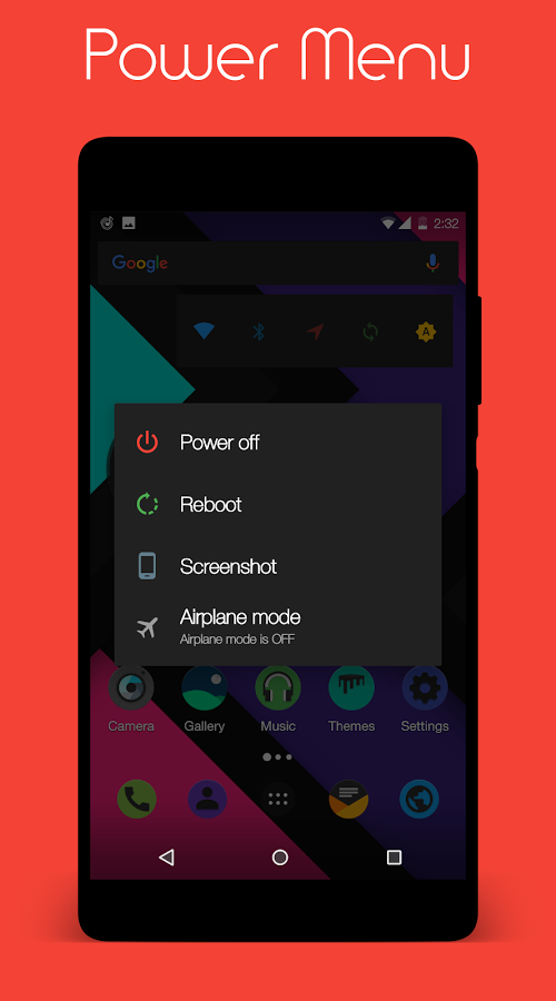 Colors Dark - CM12.1/13 Theme