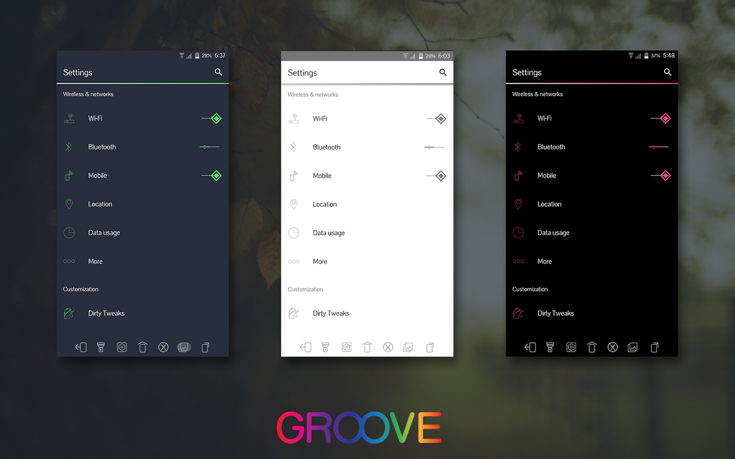 Groove CM 13/12 Theme