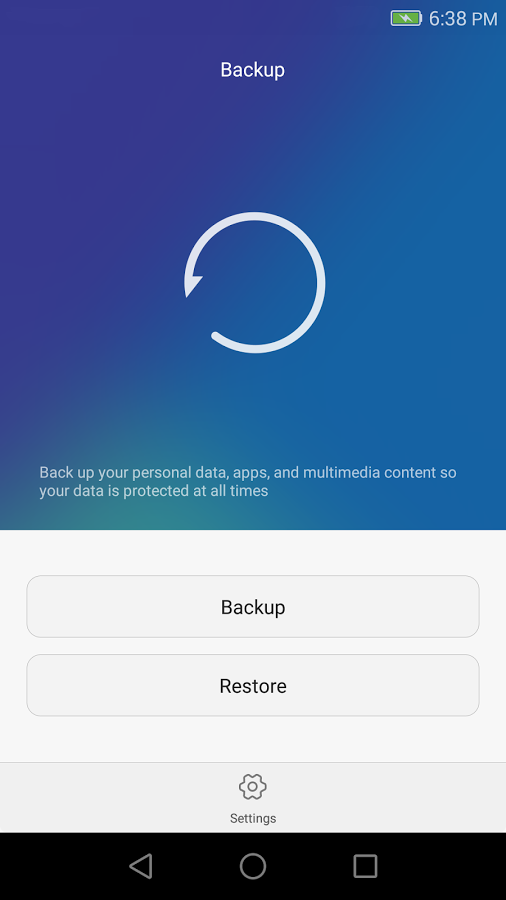 Huawei Backup