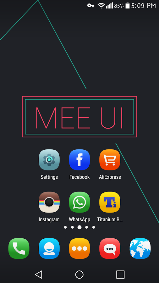 MeeUI Apex/Nova Icon Theme