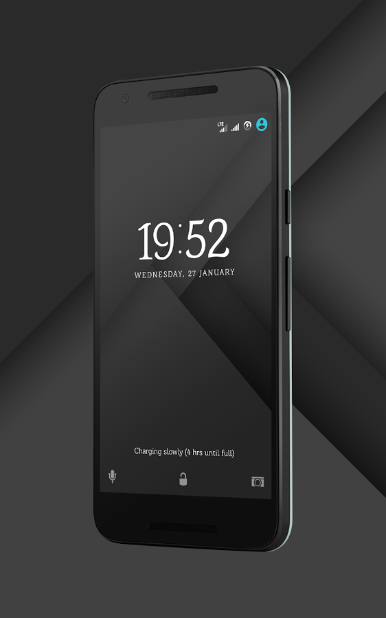 Sense Black/Green cm13 theme