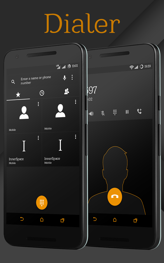 Sense Black/Orange cm13 theme