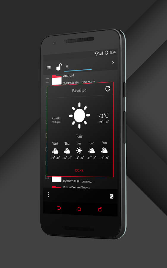 Sense Black/Red cm13 theme