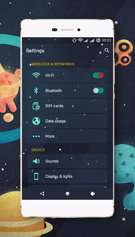 Space cm13 cm12 theme