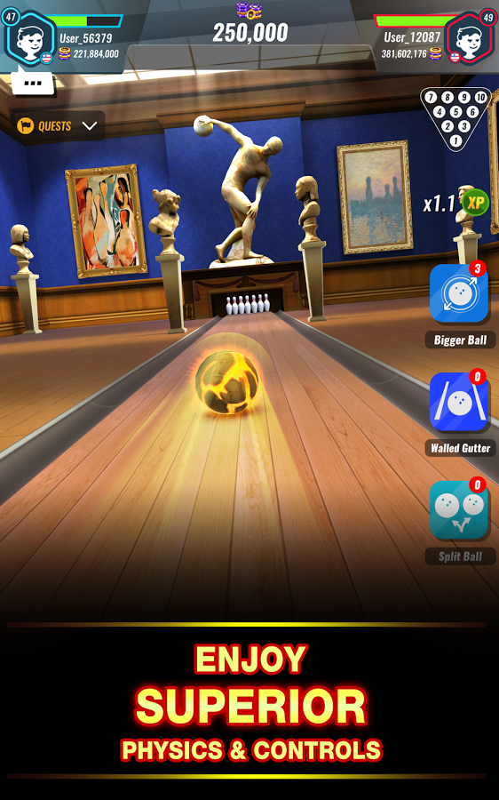 3D Bowling Bash