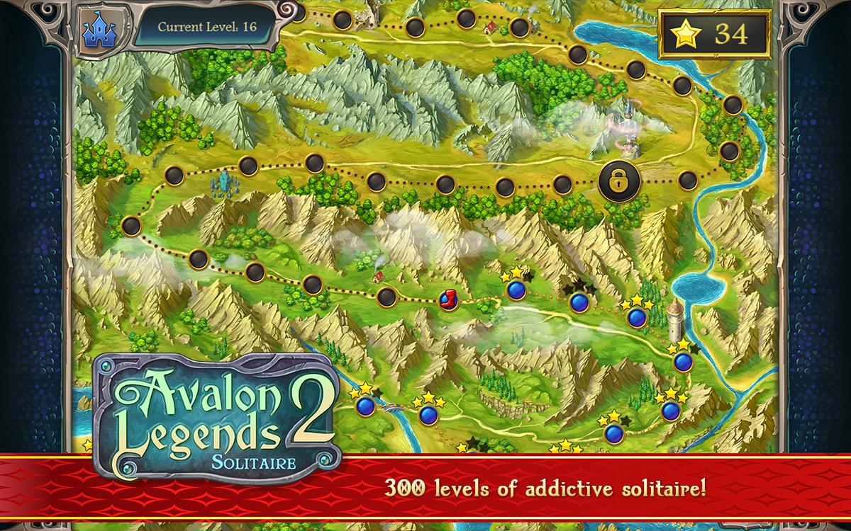 Avalon Legends Solitaire 2 (Mod Money)