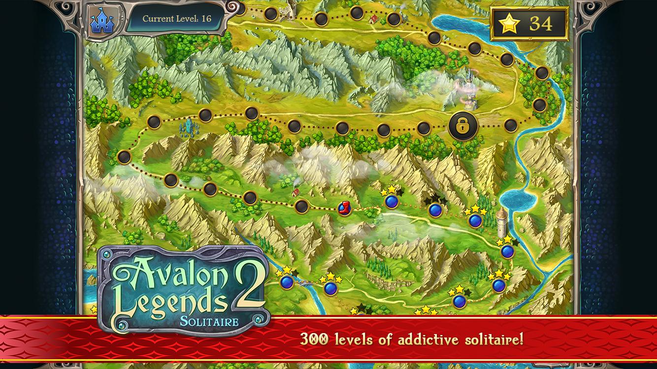 Avalon Legends Solitaire 2 (Mod Money)