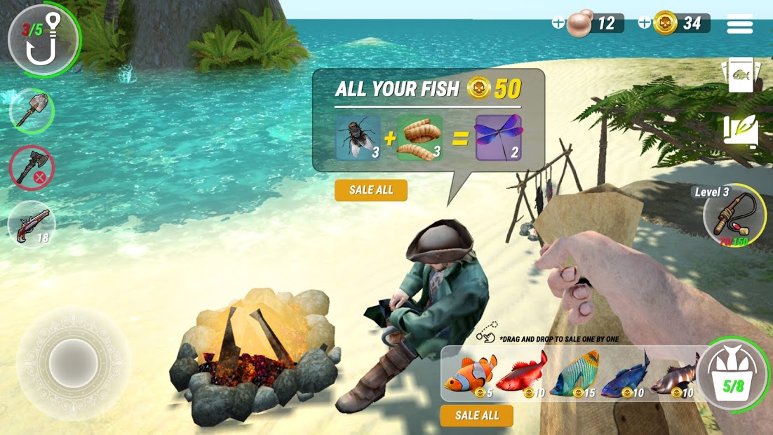 Last Fishing: Monster Clash Hook ( Mod Money)