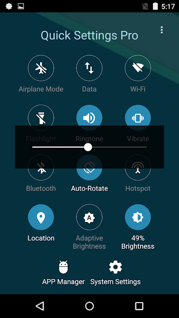 Super Quick Settings Pro - Toggles & AD Free