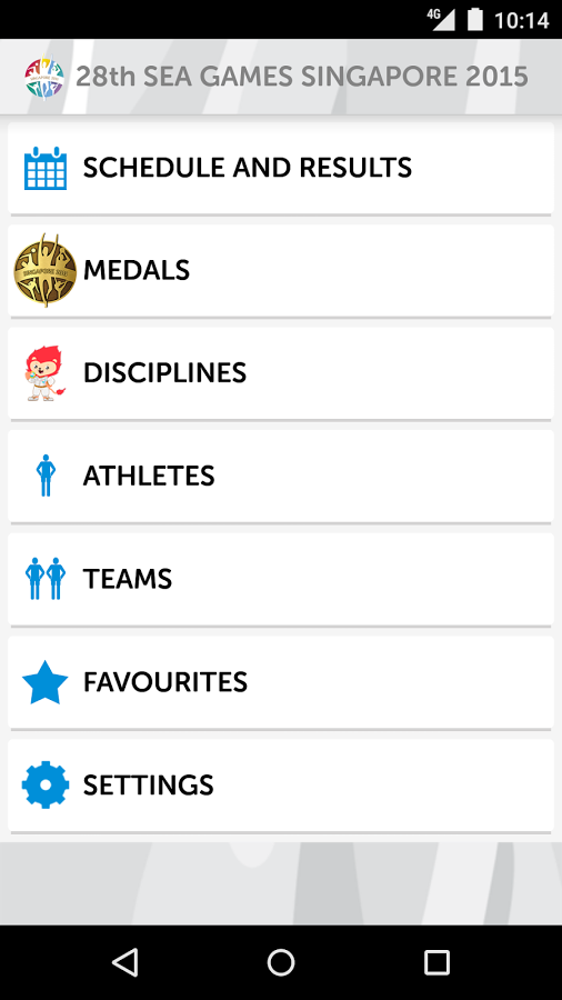 28th SEA Games Results