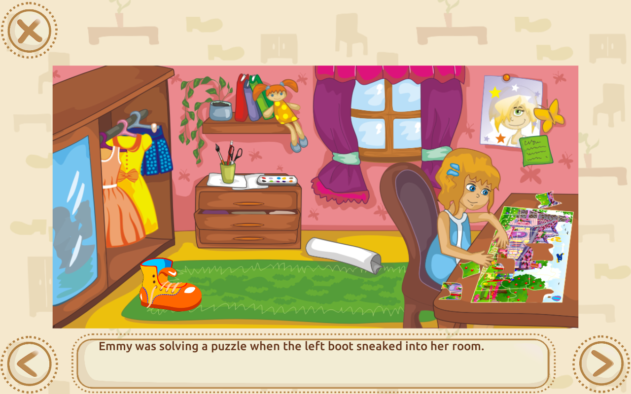 Boots Games for Kids 3-5 years