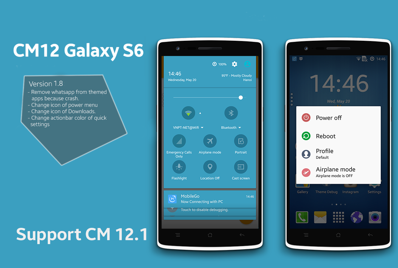 CM12 Galaxy S6 (Donate)