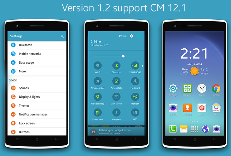 CM12 Galaxy S6 (Donate)