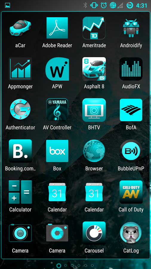 ElectricCyan CM11 & CM12 Theme