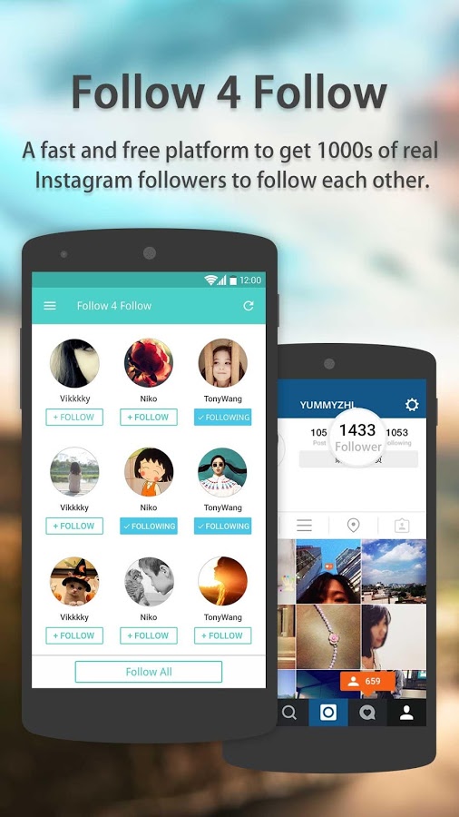 F4F-Get Follower for Instagram
