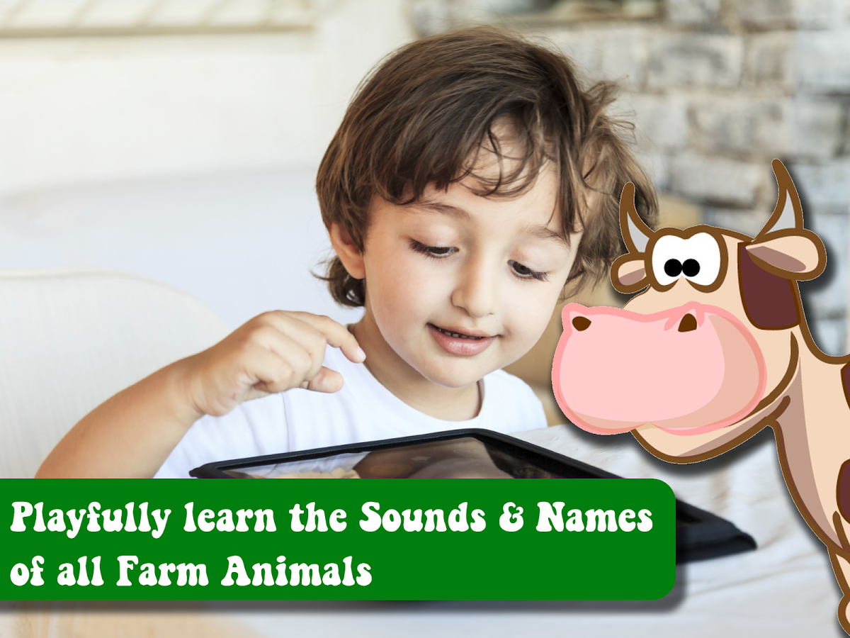 Farm Animals Puzzle Kids Game