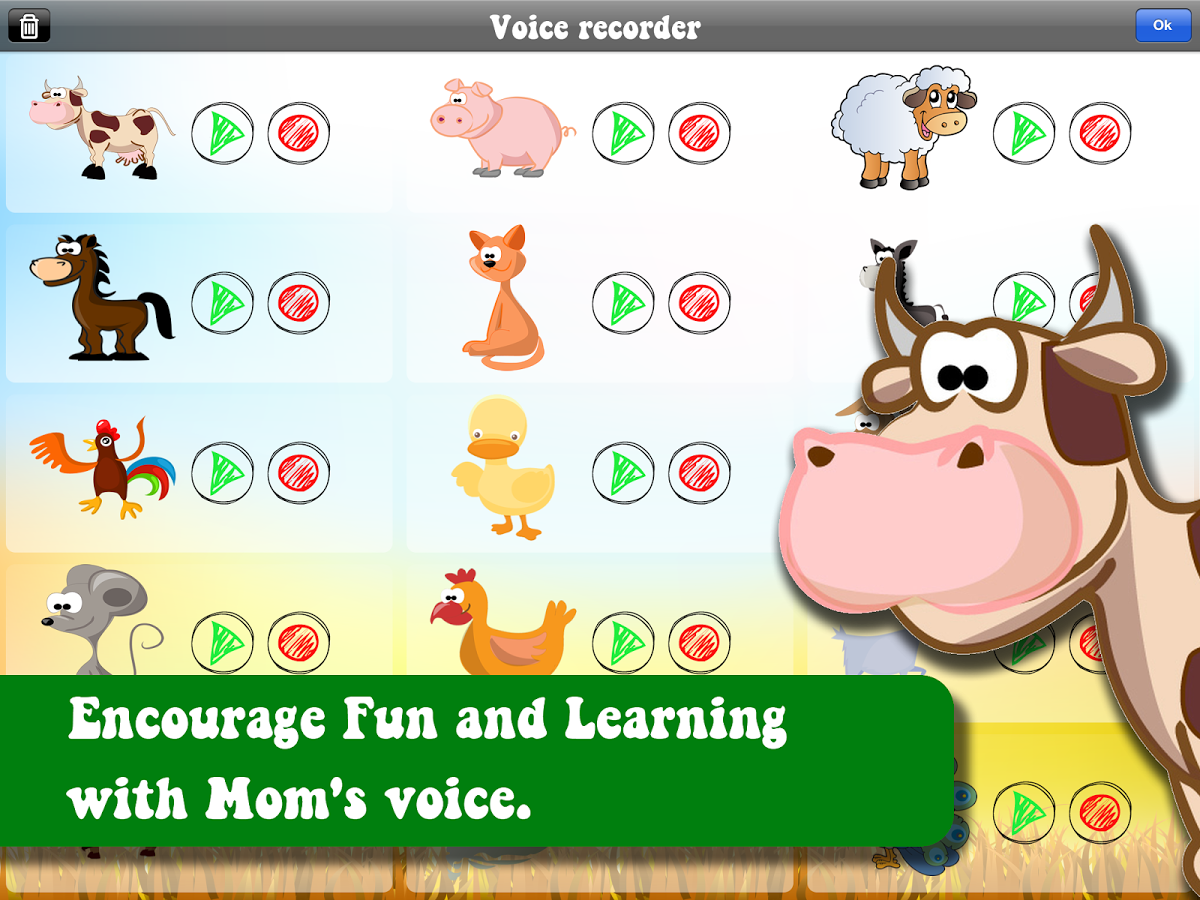 Farm Animals Puzzle Kids Game