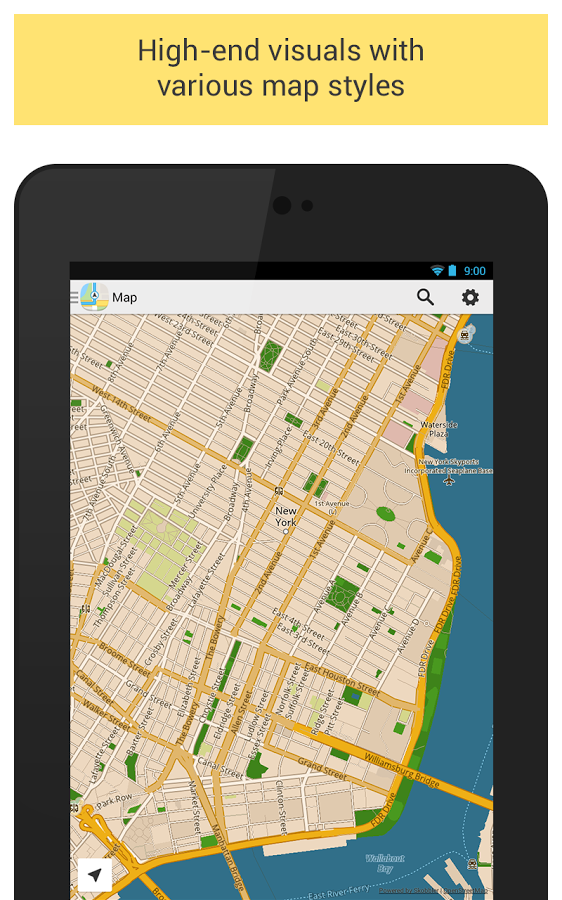 Nav maps. GPS navigation Maps UI. Map navigation.