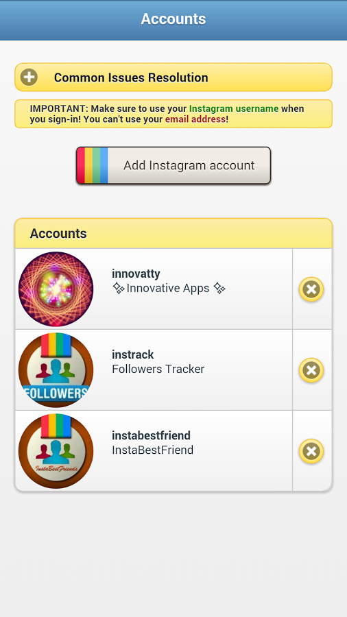 InstaFollow for Instagram