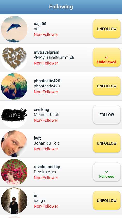 InstaFollow for Instagram