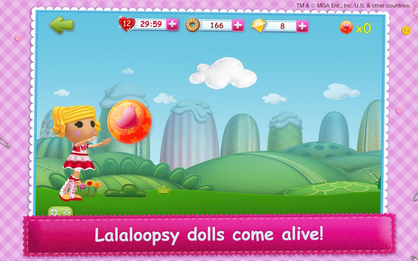 Lalaloopsy 3D doll wonderland