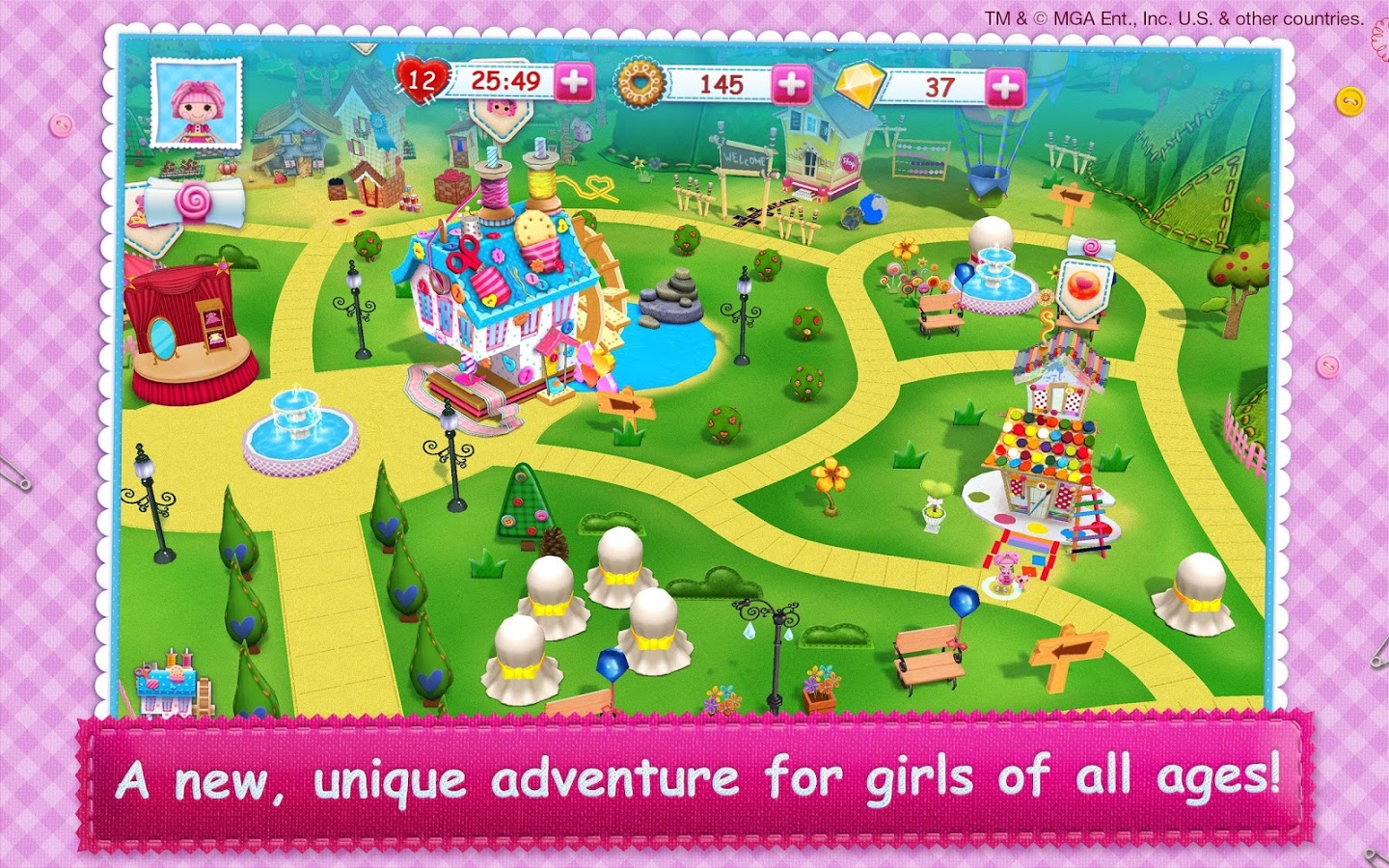 Lalaloopsy 3D doll wonderland