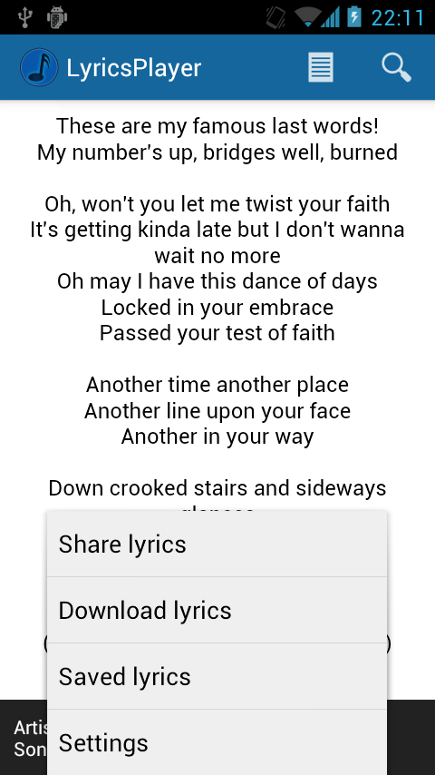LyricsPlayer