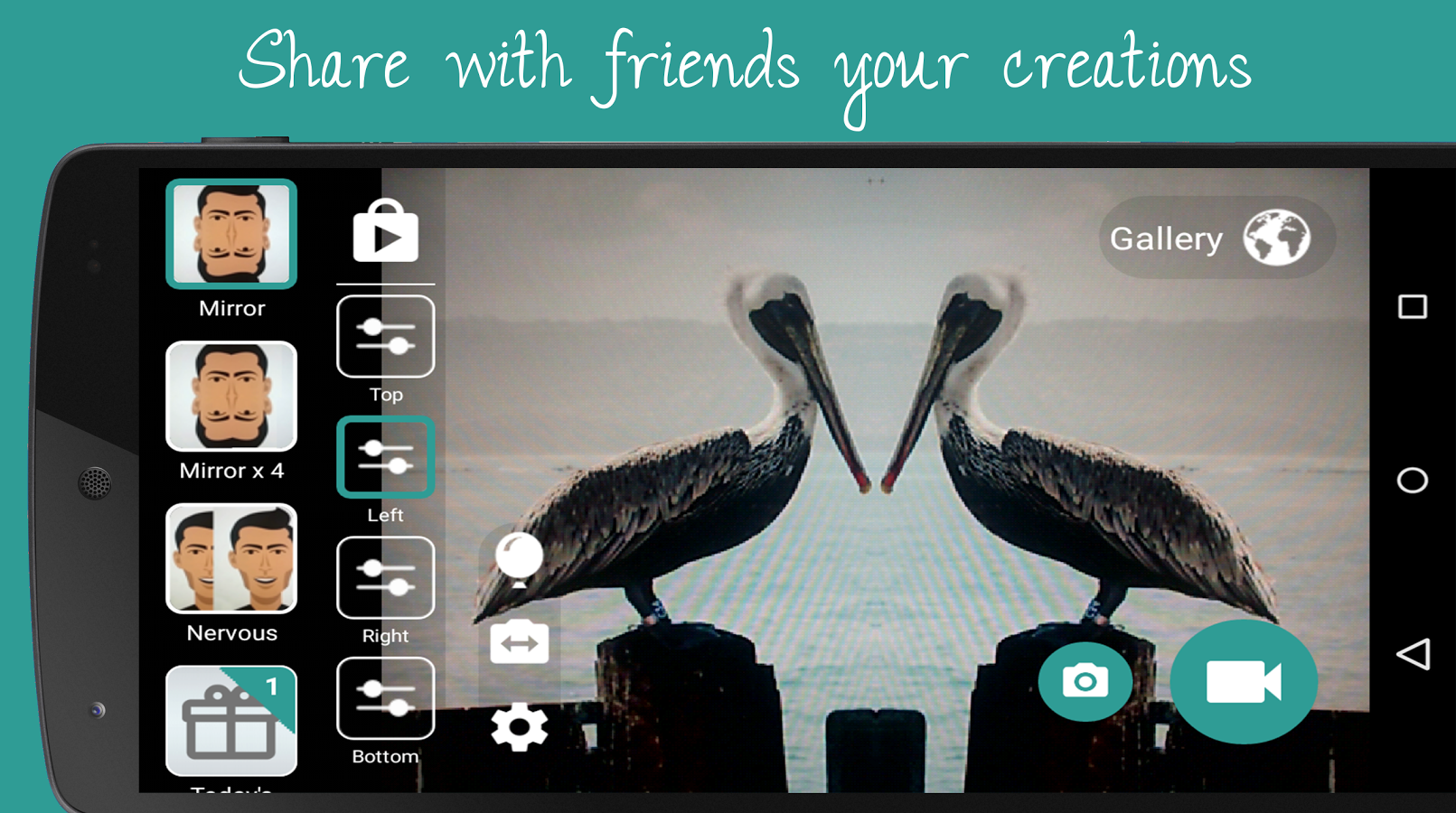 Mirror Selfie Camera + Video