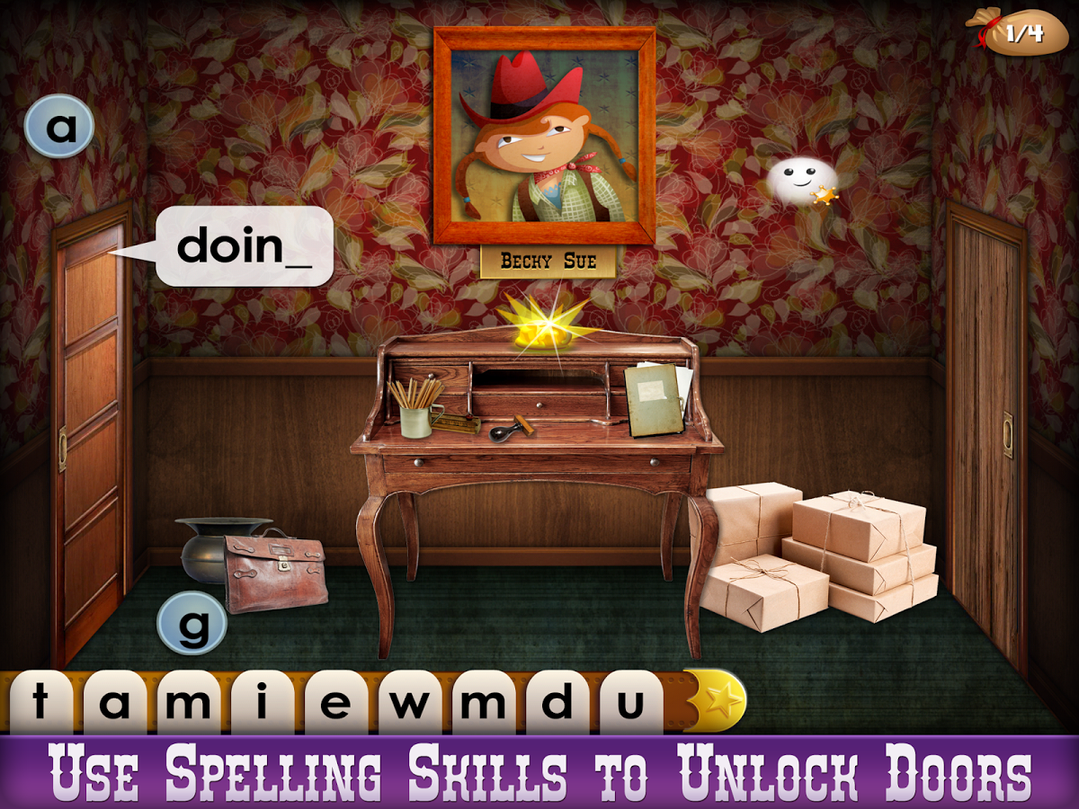 Mystery Word Town: Spelling