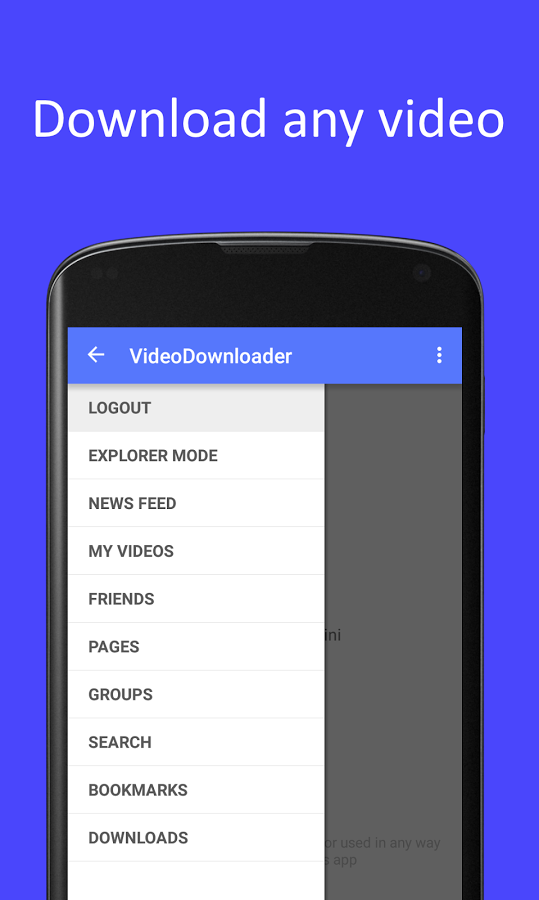 MyVideoDownloader for Facebook
