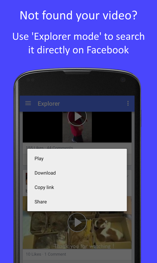 MyVideoDownloader for Facebook