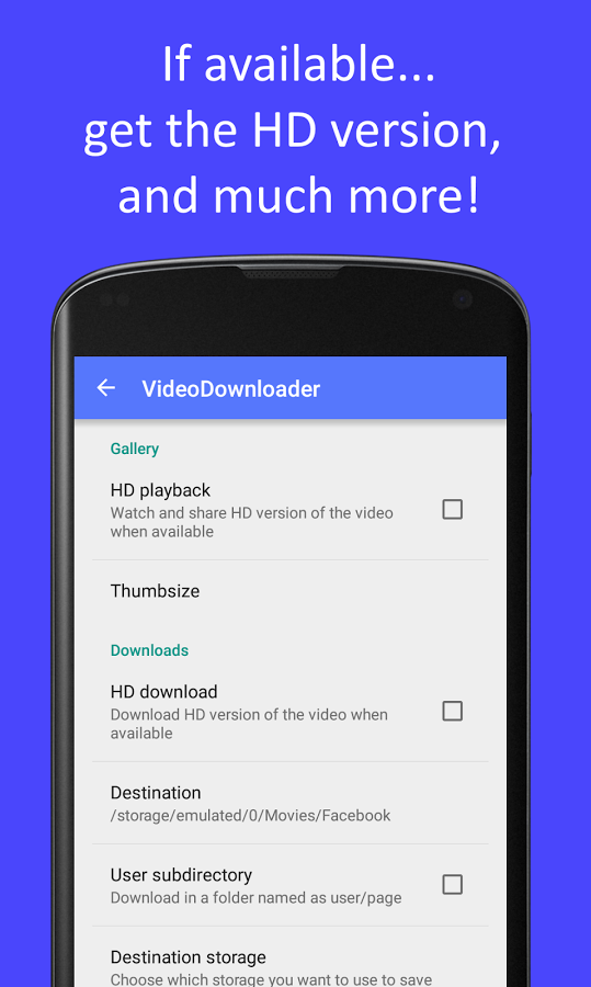 MyVideoDownloader for Facebook