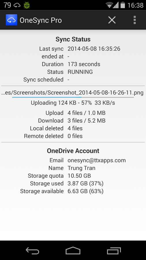 OneSync (OneDrive Autosync)