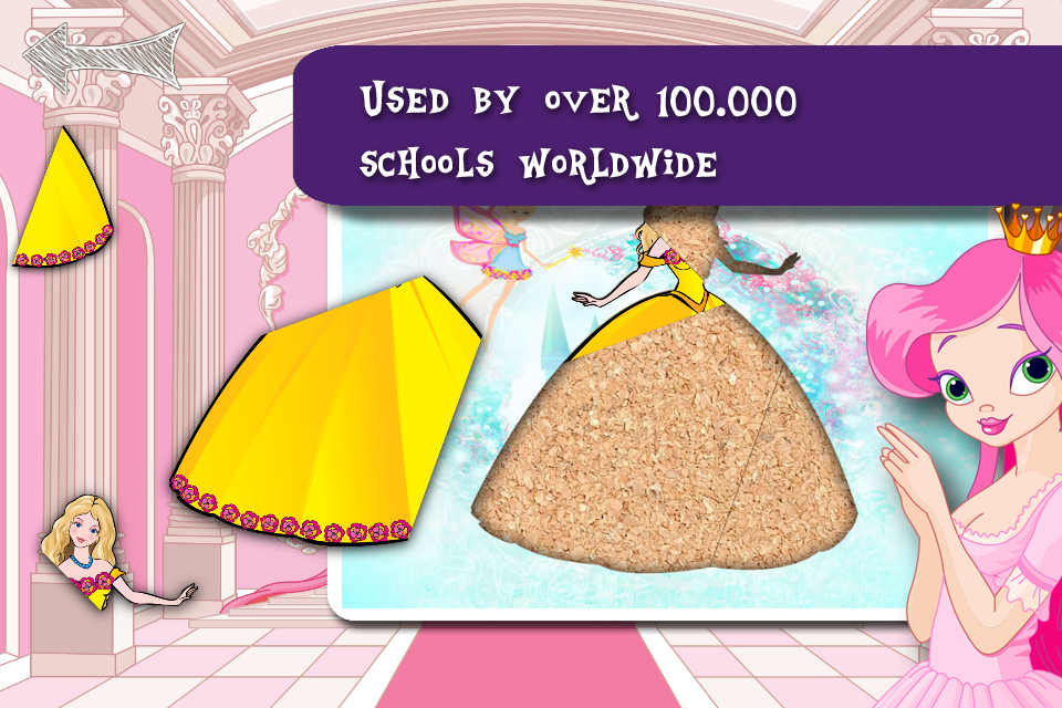 Princess game for little girls