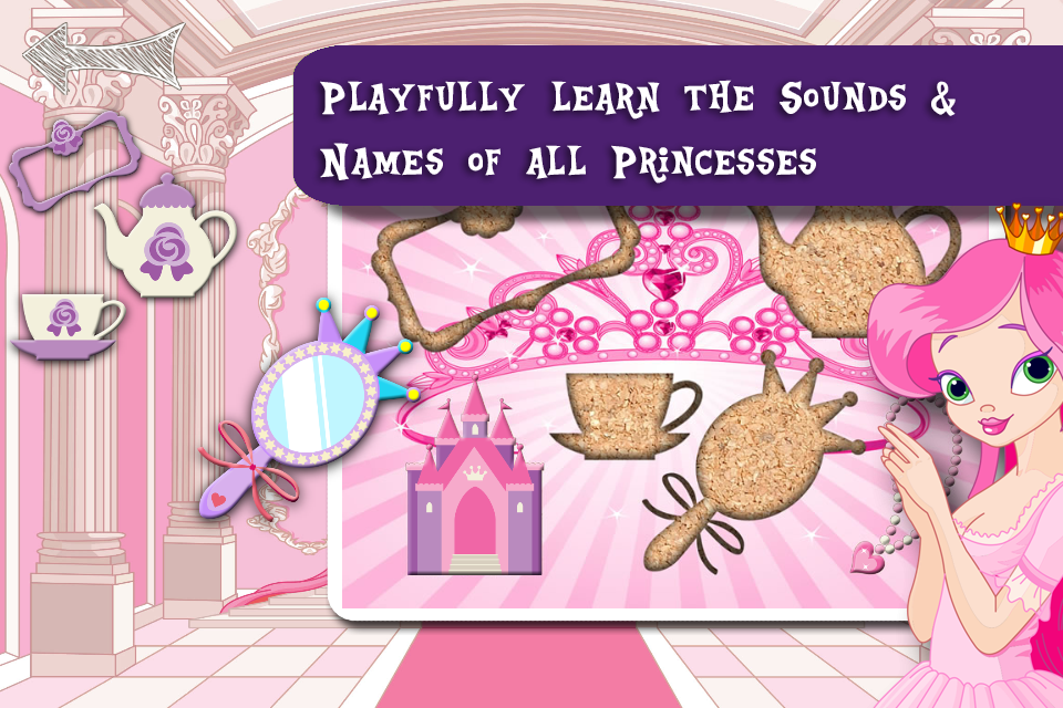 Princess game for little girls