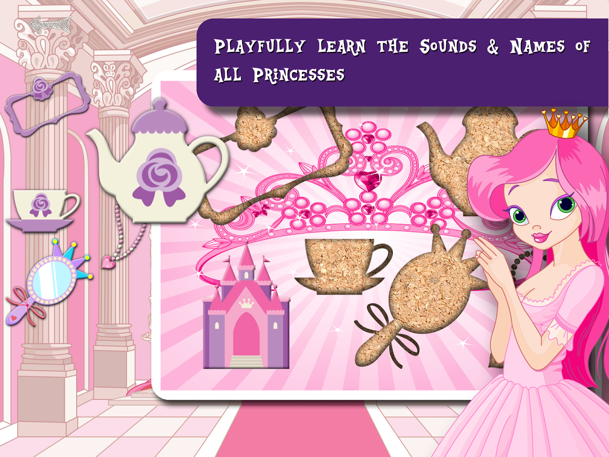 Princess game for little girls