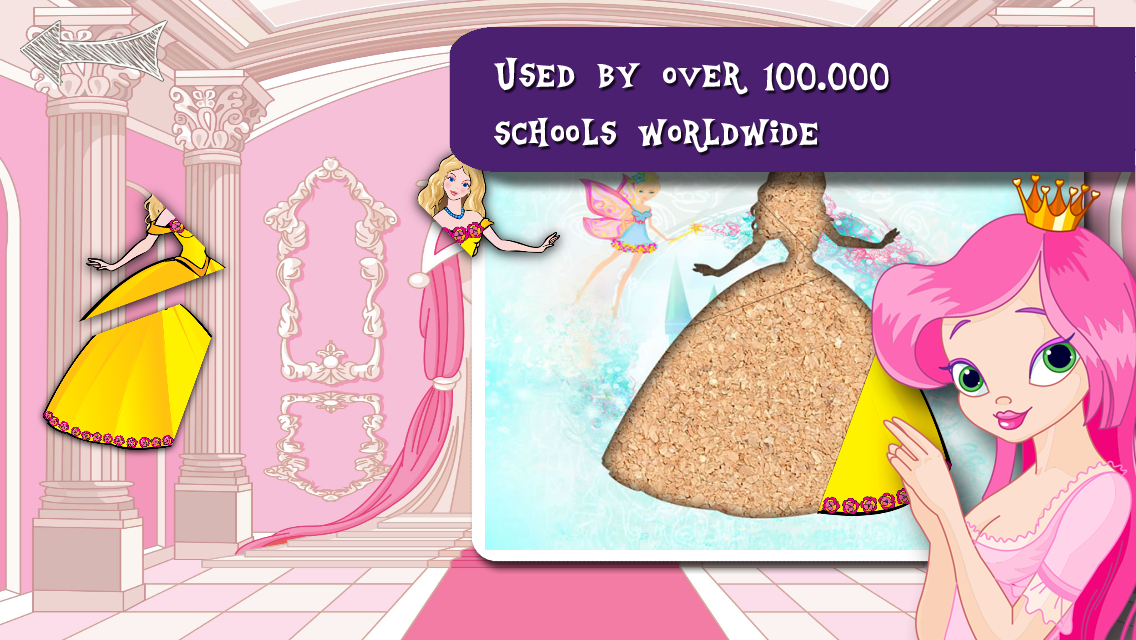 Princess game for little girls